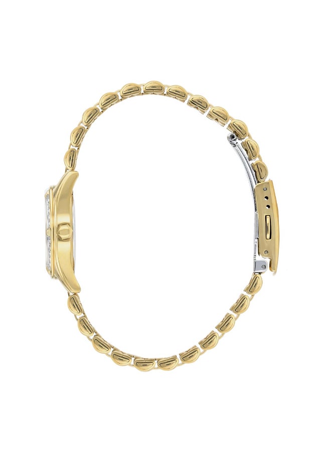CITIZEN Women's Stainless Steel Strap with Gold Plating Analog Watch EU6062-50D - 26 mm - Image 2